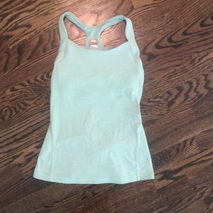 Green lucy tank top